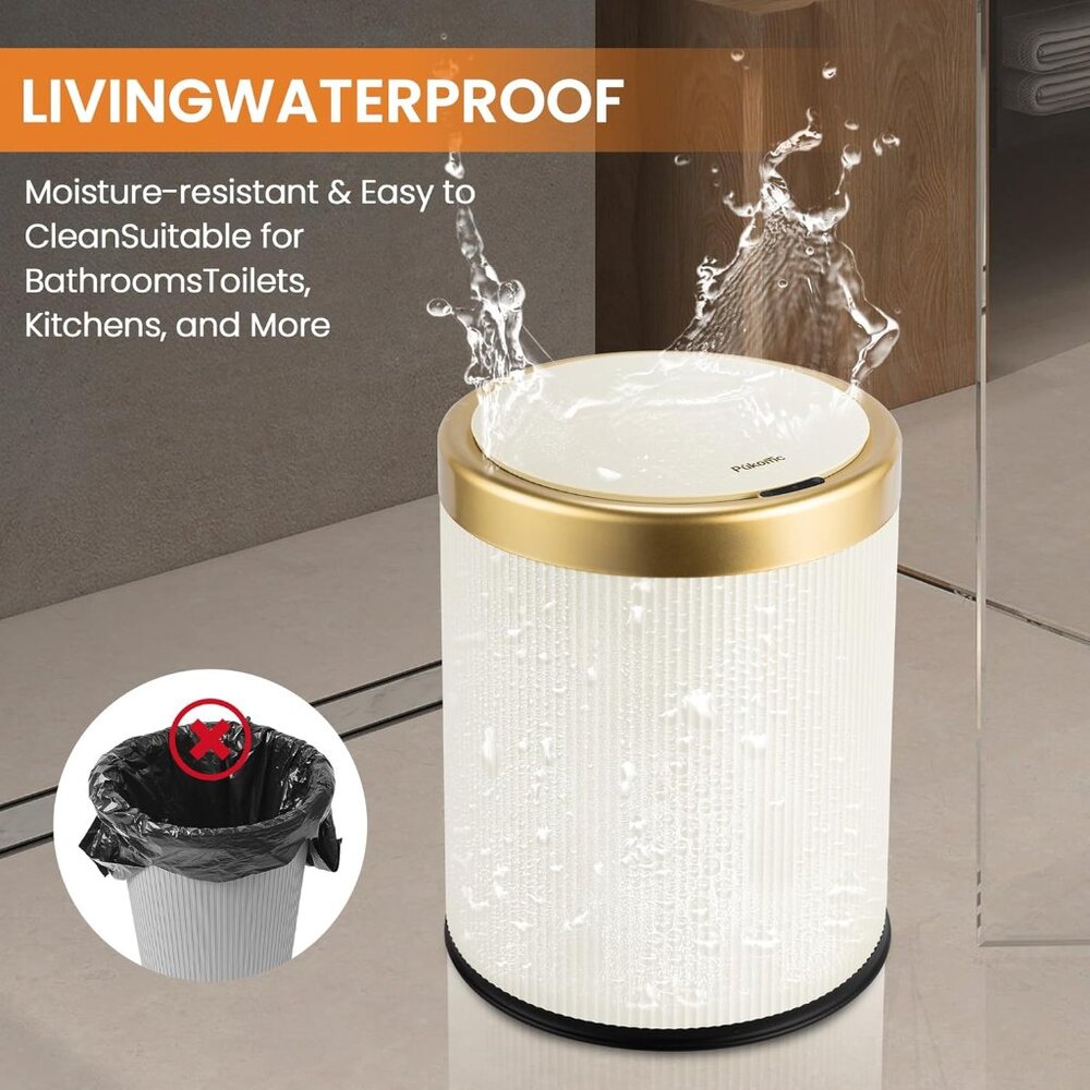 Motion Sensor Trash Can with Lid 3.5 Gallon - Picture 3 of 7